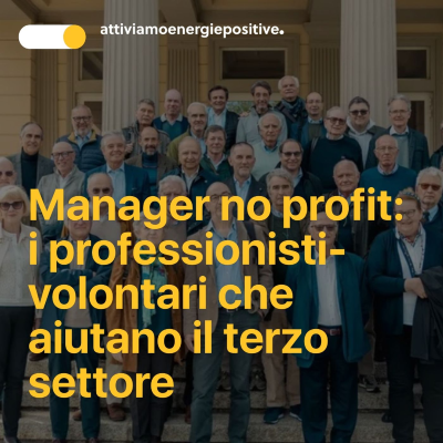 episode Manager no profit: i professionisti-volontari che aiutano il terzo settore artwork