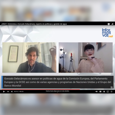 episode Entrevista a Gonzalo Delacámara, experto en políticas y gestión de agua artwork
