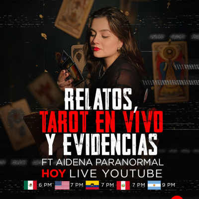 episode Relatos REALES y Tarot en Vivo con Aidena Paranormal | NoEsNormal.Tv artwork