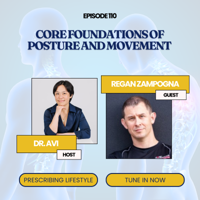 episode Episode 110. Core Foundations of posture and movement with Regan Zampogna artwork