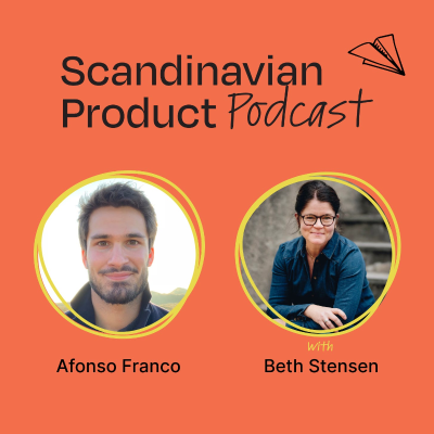 episode #23 The "product" movement's impact on Design, tips to navigate transformation, Design Leadership, and more | Beth Stensen (Posten Bring, Netlife, Ruter) artwork