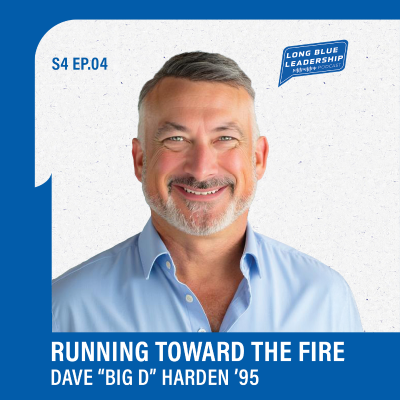 episode Running Toward the Fire - Dave "Big D" Harden ’95 artwork