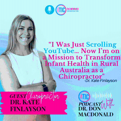 episode Polyvagal Inspired Pediatric Chiropractic and the Art of Visceral Work || Dr. Kate Finlayson. artwork