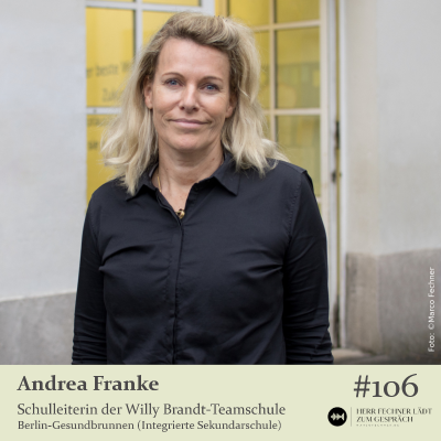 episode #106 Andrea Franke, Schulleiterin der Willy Brandt-Teamschule artwork