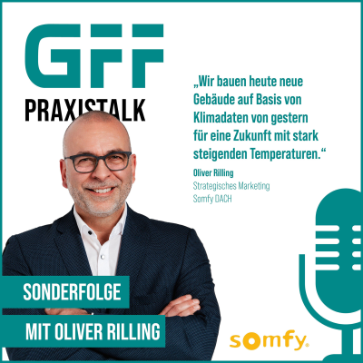 episode Sonderfolge mit Somfy – Zukunftsweisende Lösungen für ein optimales Raumklima artwork