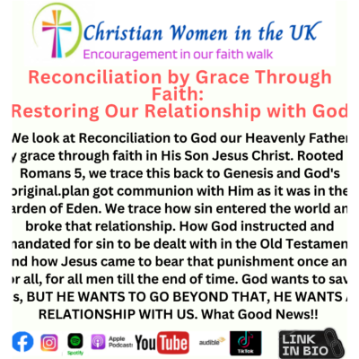 episode Reconciliation By Grace Through Faith: Restoring Our Relationship With God artwork