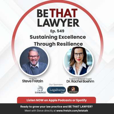 episode Dr. Rachel Boehm: Sustaining Excellence Through Resilience artwork