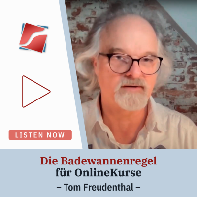 episode Die Badewannenregel für Online Kurse artwork