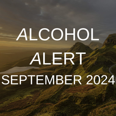 episode Alcohol Alert - September 2024 artwork