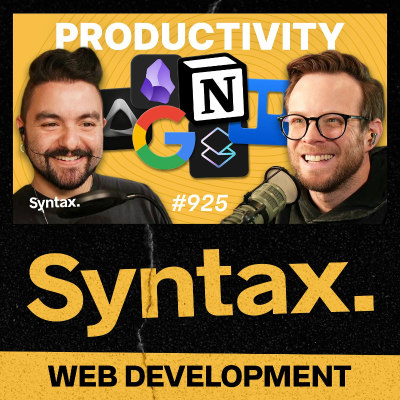 episode 925: Scott & CJ’s Fave Productivity Apps & Web Apps artwork