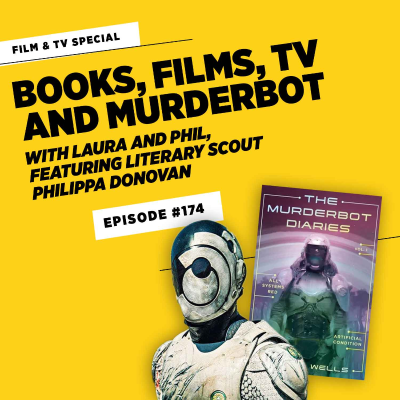 episode Books, film, TV and Murderbot artwork