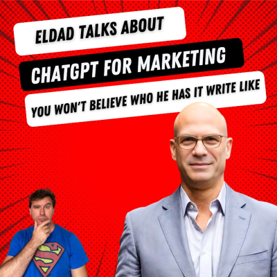 episode AI in Marketing with Eldad: "ChatGPT, write like Joan Rivers" 😳 -- and it works great! artwork