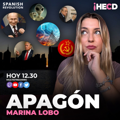 episode HECD! 544 Marina Lobo - Martes: EL APAGONNNNNNNN artwork