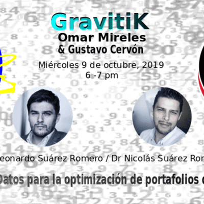 episode Ciencia de datos para la optimización de portafolios de inversión - Dr. Leonardo Suárez Romero/Dr. Nicolás Suárez Romero. artwork