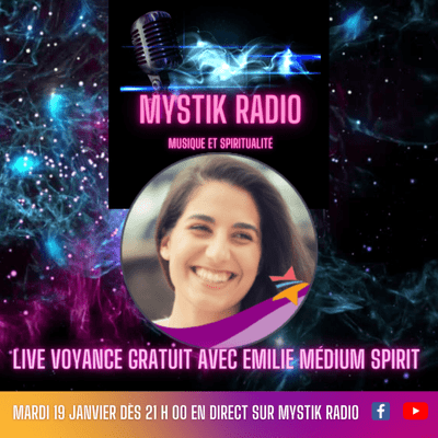 episode Live voyance gratuite avec Emilie médium spirit en direct sur Mystik Radio 19.01.2021 | Sophie Vita artwork