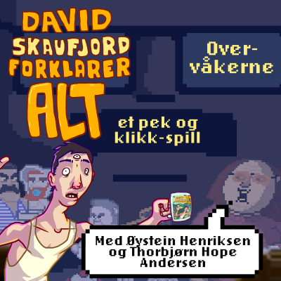 episode spillet Overvåkerne med Øystein Henriksen og Thorbjørn Hope Andersen artwork