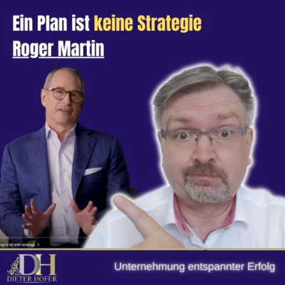 episode Strategie: Roger Martin A Plan is not a strategy artwork