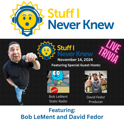 episode LIVE TRIVIA is back! Special Cohosts David Fedor and Bob LeMent join me tonight! artwork
