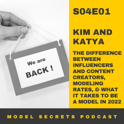 episode The difference between influencers and content creators, modeling rates, and what it takes to be a model in 2022 artwork