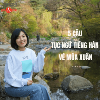 episode THKK #10 - 5 câu tục ngữ tiếng Hàn về mùa xuân 봄과 관련된 한국어 속담 5가지 artwork