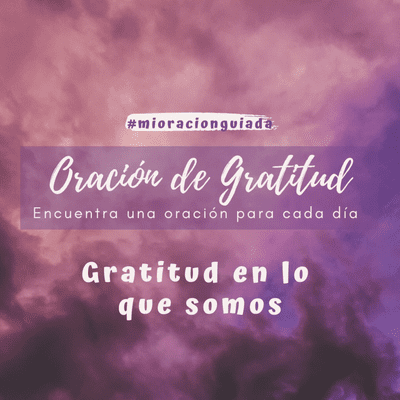 episode Oración de Gratitud - En lo que somos artwork