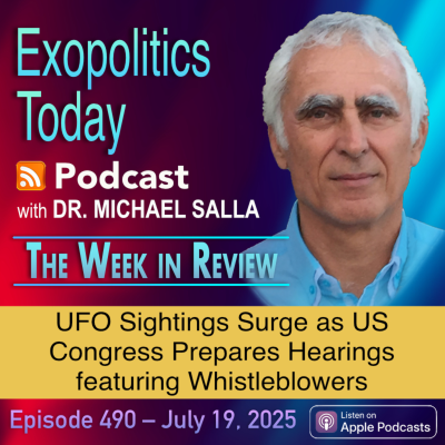 episode UFO Sightings Surge as US Congress Prepares Hearings featuring Whistleblowers artwork