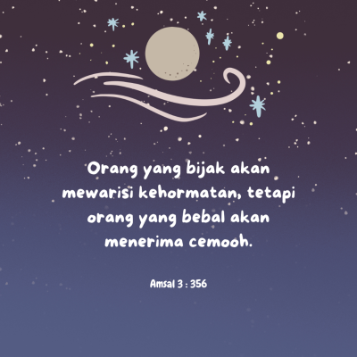 episode Bacaan dari Kitab Amsal 3 : 27 - 35 artwork