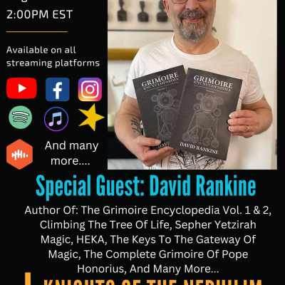 episode KOTN-S4E7 w/ Author, Esoteric Researcher and Magician- David Rankine artwork