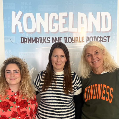 episode Dronning Mary med gevær, Leonors fødselsdag, Andrews store problem og kong Haralds sjove stikpille artwork