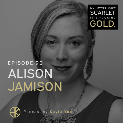 episode 90. Coming out later in life with Alison Jamison artwork