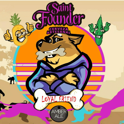 episode LOYAL FRIEND AMBER ALE SAINT FOUNDER artwork