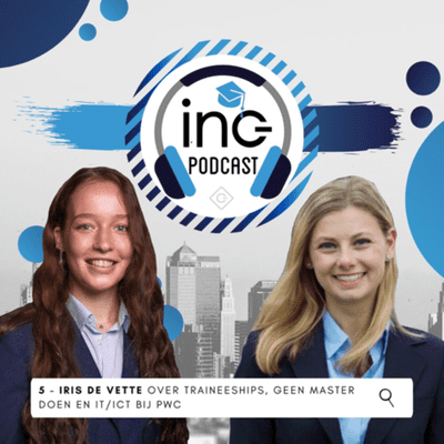 episode Iris de Vette over traineeships, geen master doen en IT/ICT bij PwC artwork