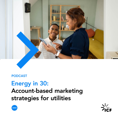 episode Energy in 30 #20: Energy in 30: Account-based marketing for utilities artwork