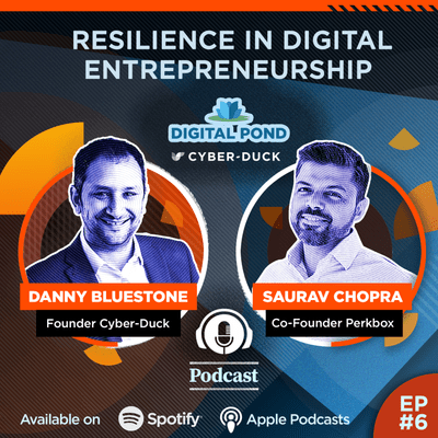 episode EP #6: Saurav Chopra - Resilience in Digital Entrepreneurship artwork