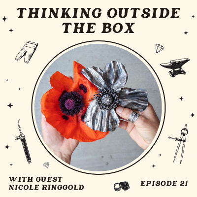 episode Thinking Outside The Box With Special Guest Nicole Ringgold artwork