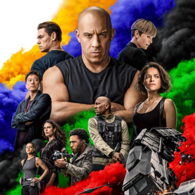 episode F para F9; Fast and the Furious artwork