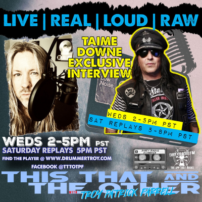 episode 05212025 TTTO EXCLUSIVE INTERVIEW WITH TAIME DOWNE OF FASTER PUSSYCAT artwork