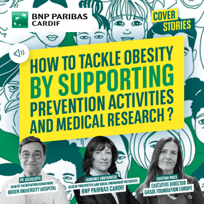 episode How to tackle obesity by supporting prevention activities and medical researches? artwork