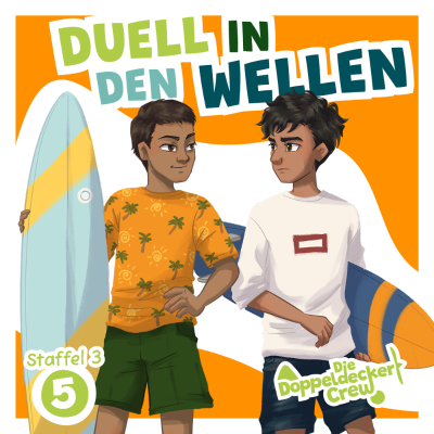 episode USA 5: Duell in den Wellen (3/3) | Die Doppeldecker Crew | Hörspiel für Kinder (Hörbuch) artwork