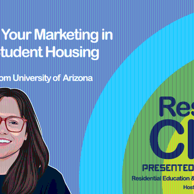 episode ResEdChat Ep 134: Elevating Your Marketing In College Student Housing with Ali Santander artwork