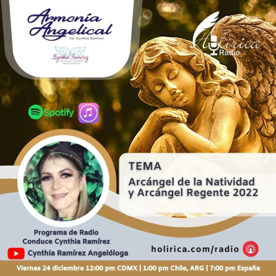 episode Armonía Angelical - Arcángel de la Navidad y Arcángel Regente 2022 artwork
