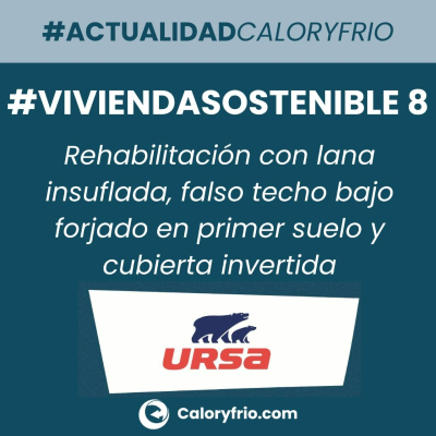 episode URSA #ViviendaSostenible 8: Edificio en bloque con lana insuflada en fachada, patios y cubierta invertida artwork