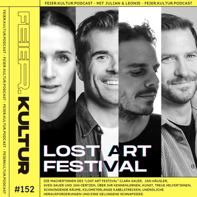 episode #152: Live-Special vom Lost Art Festival - Leonie moderierte Live Panel mit den GründerInnen artwork