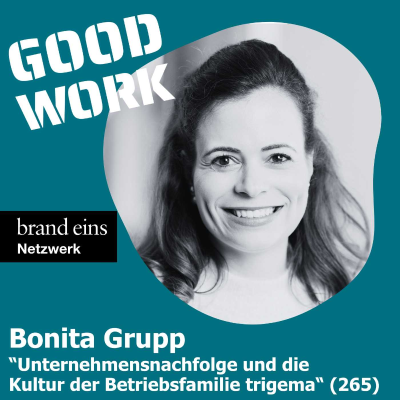 episode "Bonita Grupp über Unternehmensnachfolge und die Kultur der Betriebsfamilie trigema" (265) artwork
