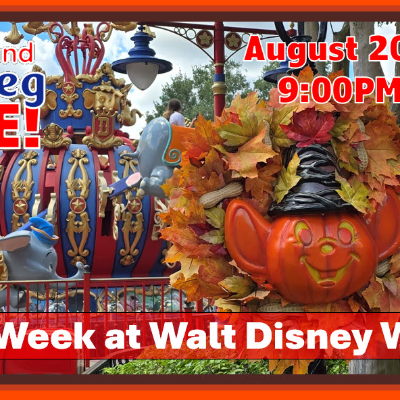 episode Disney World News LIVE: Beak & Barrel Reservations, Dumbo Pumpkins & Haunted Mansion Sipper! artwork