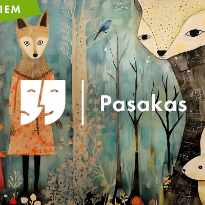 episode "Neiesmīdināmā princese". Pasaku stāsta Viesturs Bēmis artwork