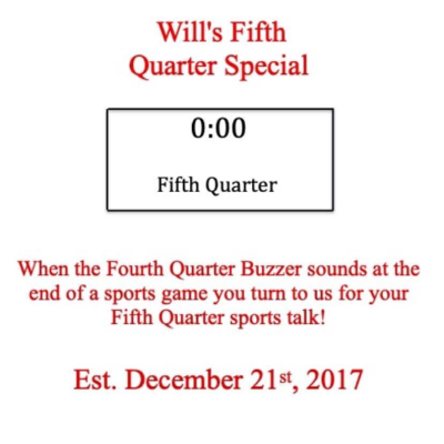 episode Will's Fifth Quarter Special Episode 84 Chicago Bears 2025 Midseason Edition artwork