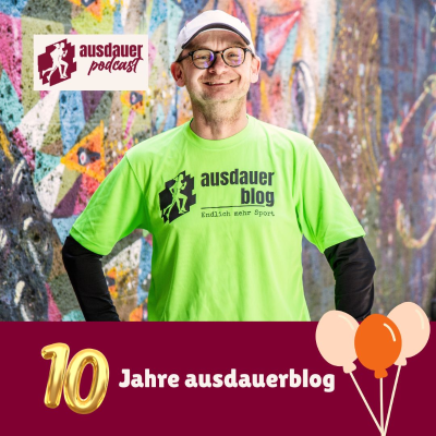 episode 10 Jahre ausdauerblog artwork