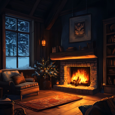 episode The Coziest Sleep Ambience | Sleep Music & Crackling Fire Sounds artwork