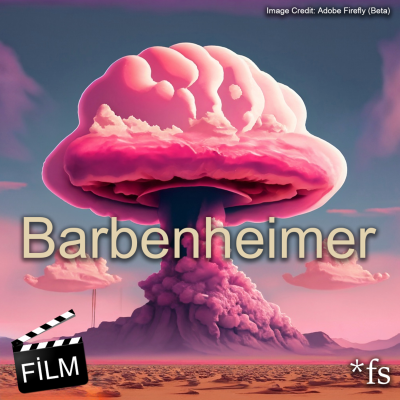 episode Film #31 | Oppenheimer Barbie artwork